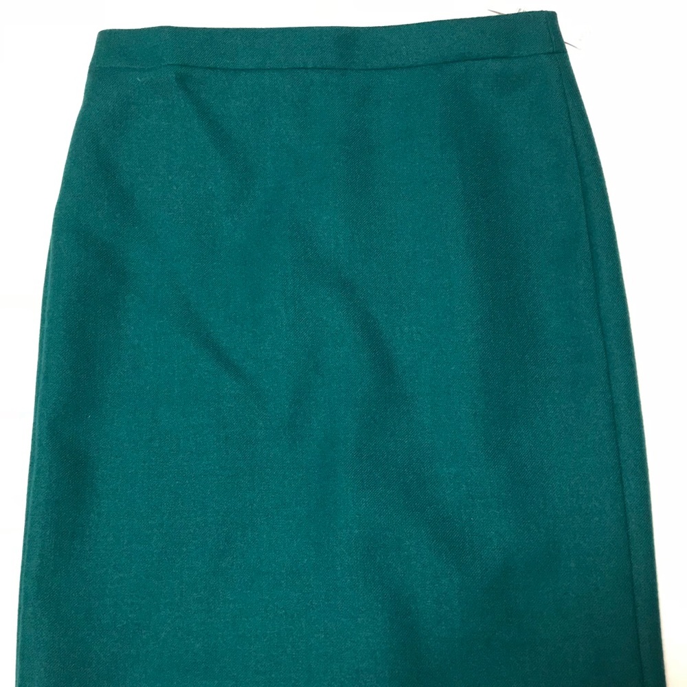 NWT J. Crew Jade Green Pencil Skirt